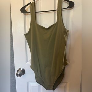 Old navy square neck cotton bodysuit